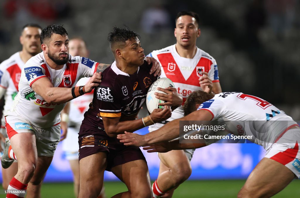 NRL Rd 13 - Dragons v Broncos