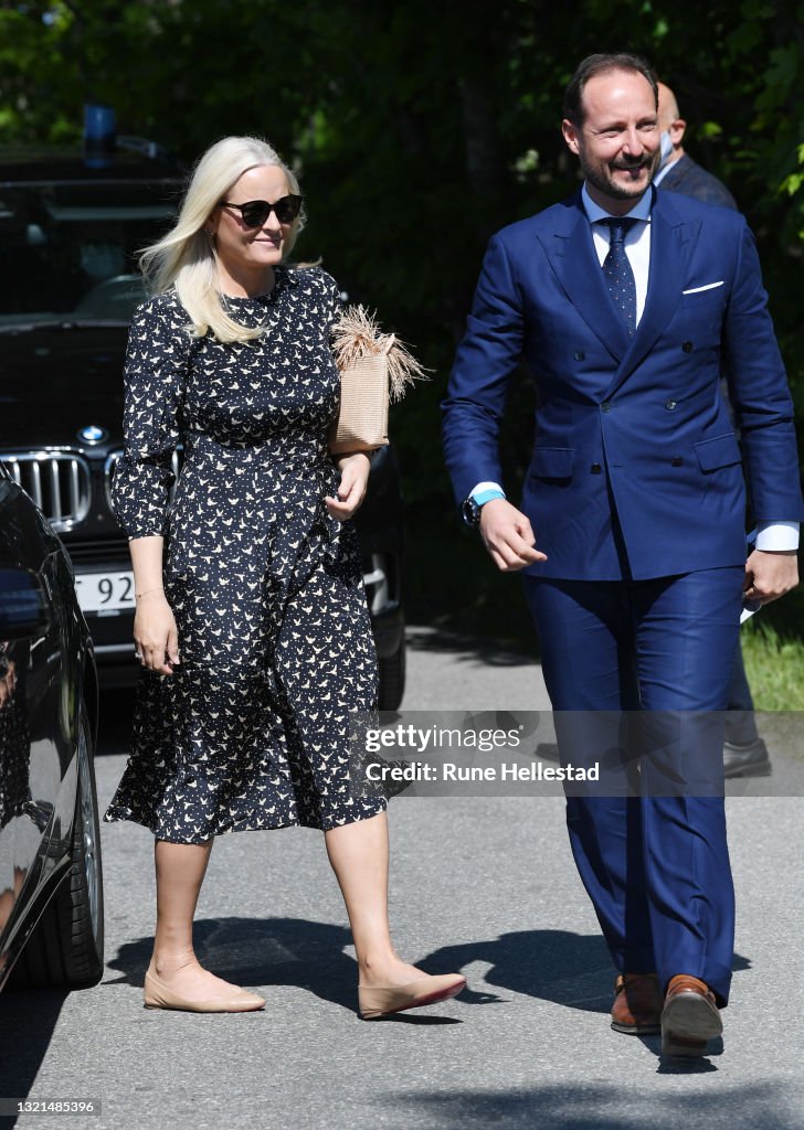 Crown Prince Haakon Visits Fredrikstad On The Occasion Of The 250th Anniversary Of Hans Nielsen Hauge's Birth
