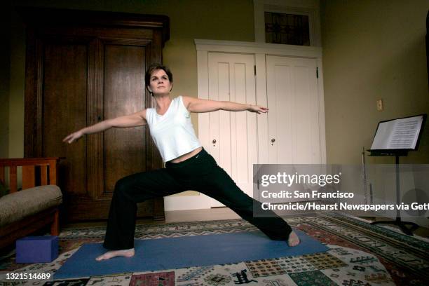 MTT_LH_078jpeg.JPG Cathy Payne, the SF Symhony's piccolo player, at home in advance of her first big solo turn. Shot in San Francisco on...