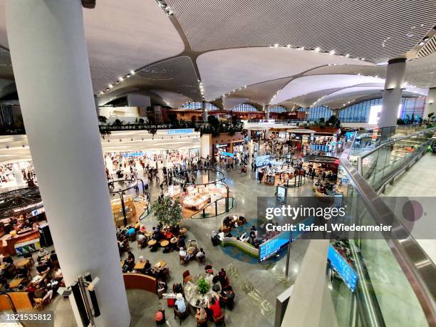 istanbul airport - contemporary istanbul stock pictures, royalty-free photos & images