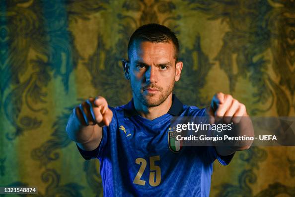 Toloi Rafae Rafael Toloi of Italy poses during the official UEFA Euro 2020 media ...