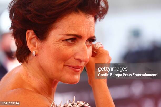 Silvia Abril poses at the photocall of the opening of the 24th Malaga Film Festival, on June 3rd in Malaga, Spain.