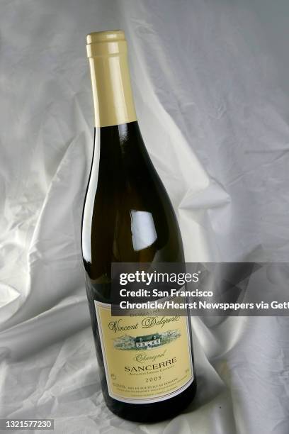 Vincent Delaporte, chavignol, Sancerre, 2005. Wines being paired with produce. Photographed by Liz Hafalia/The Chronicle/San Francisco/6/18/07 ** cq...