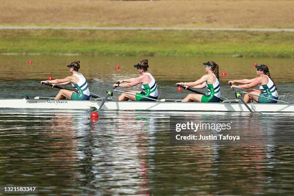 Mercyhurst Rowing Mercyhurst University competes in the Fours Grand Final during the ...