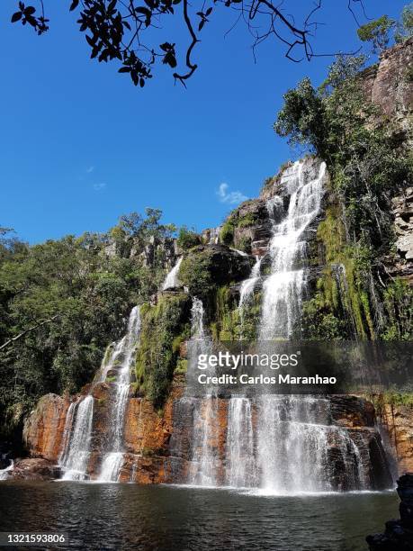 cachoeira em degraus - degraus stock pictures, royalty-free photos & images