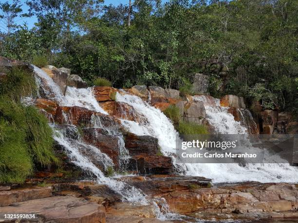 cachoeira em degraus - degraus 個照片及圖片檔