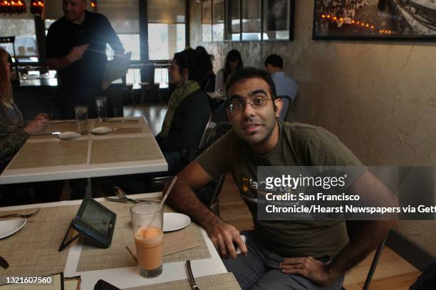 And founder Rajat Suri of E la Carte, a new tablet that restaurants can put at every table for do-it-yourself ordering and paying the bill, talking...