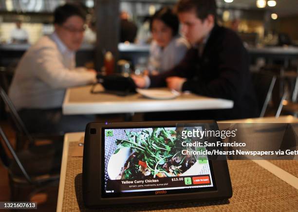And founder Rajat Suri of E la Carte , a new tablet that restaurants can put at every table for do-it-yourself ordering and paying the bill at...