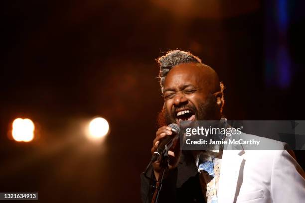 Fantastic Negrito performs at the Fifth Annual LOVE ROCKS NYC Benefit Concert Livestream for God’s Love We Deliver at The Beacon Theatre on June 03,...