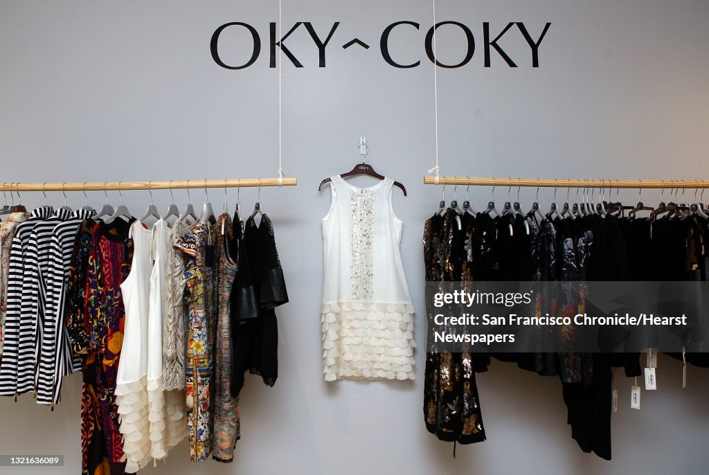 Oky-Coky displayed at boutique Trendy Mondays in San Francisco, Calif., on Friday, September 19, 2014.