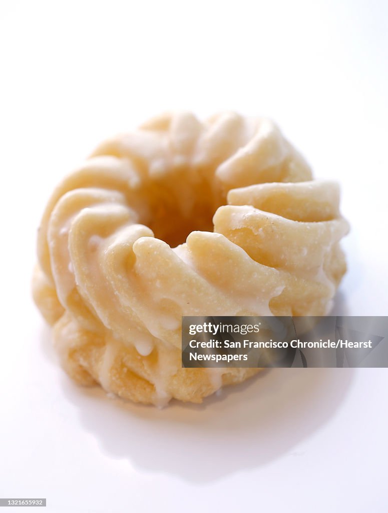 A French Cruller at Dunkin' Donuts on Monday, June 20, 2016, in Walnut Creek, Calif.. The Bay Area's very first Dunkin' Donuts shop is opening on Wednesday.