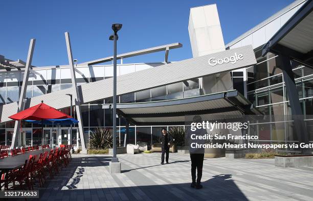 Google headquarters at 1600 Amphitheatre Parkway on Monday, February 20 in Mountain View, Ca.