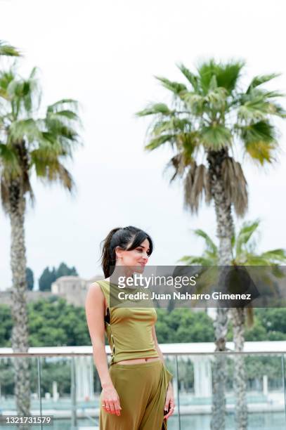 Macarena Garcia attends 'Paraiso' photocall during 24th Malaga Spanish Film Festival on June 04, 2021 in Malaga, Spain.