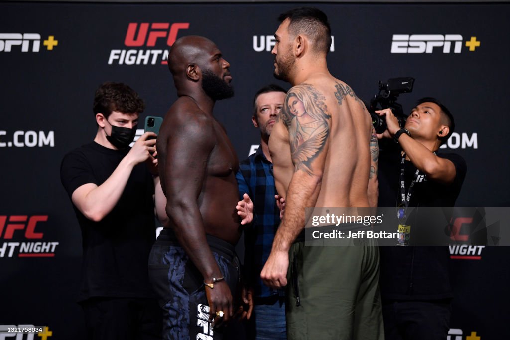 UFC Fight Night: Rozenstruik v Sakai Weigh-in