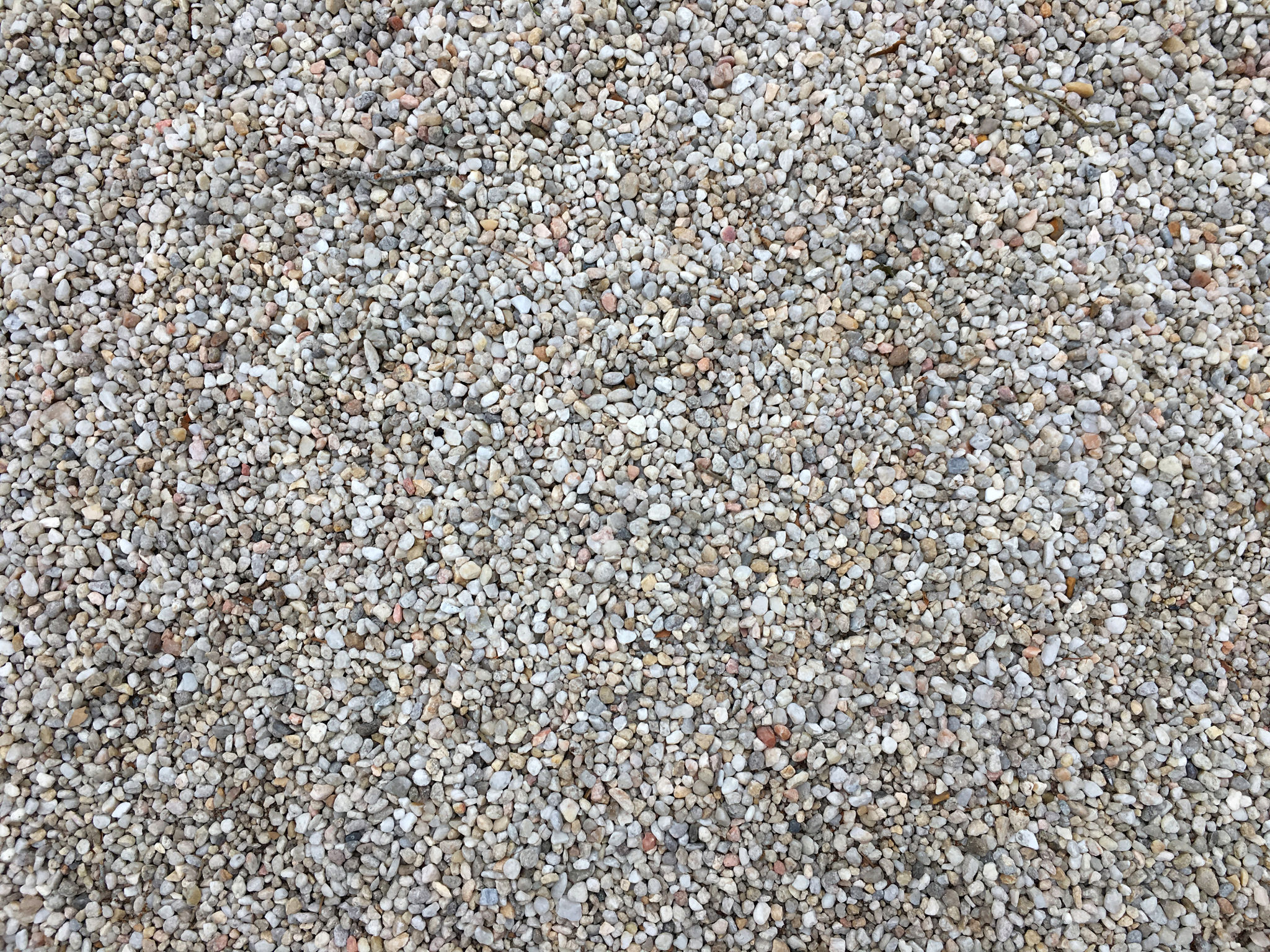 pea gravel garden