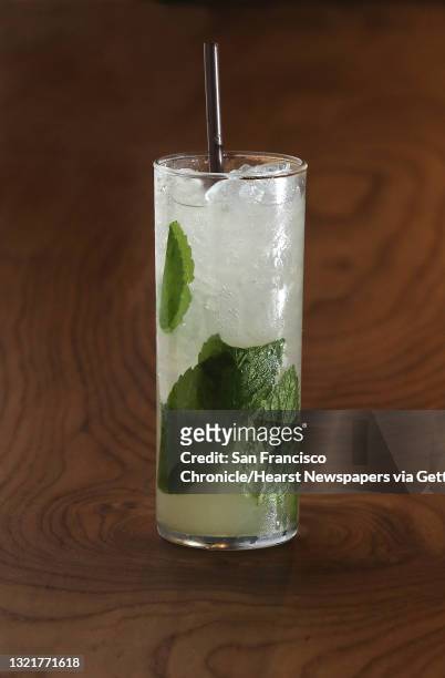Mojito seen at Obispo, a rum bar in the Mission, on Thursday, Oct. 25, 2018 in San Francisco, Calif.