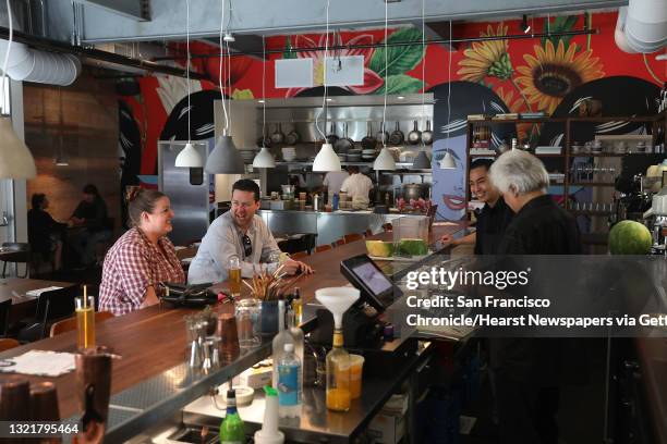 View of Besharam, a new Gujarati restaurant seen on Thursday, Aug. 16, 2018 in San Francisco, Calif.