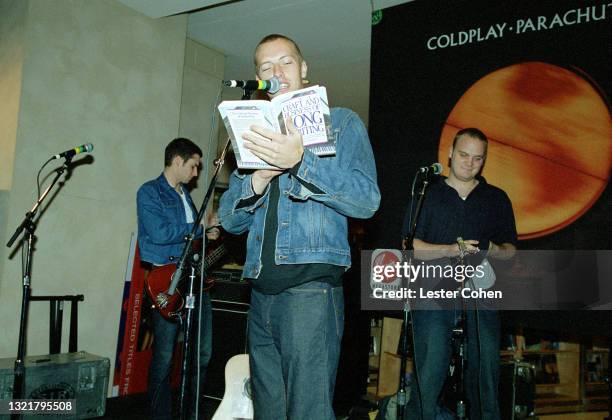 Scottish musician, record producer, and bassist Guy Berryman, English singer, songwriter, multi-instrumentalist, record producer, and philanthropist...