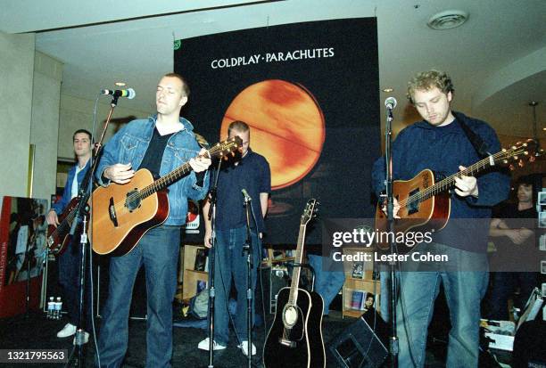 Scottish musician, record producer, and bassist Guy Berryman, English singer, songwriter, multi-instrumentalist, record producer, and philanthropist...