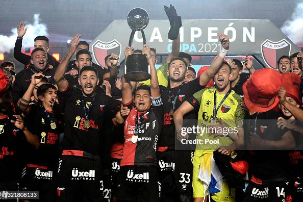 Racing Club v Colon - Copa de la Liga Profesional 2021: Final Racing Club v Colon - Copa de la Liga Profesional 2021: Final