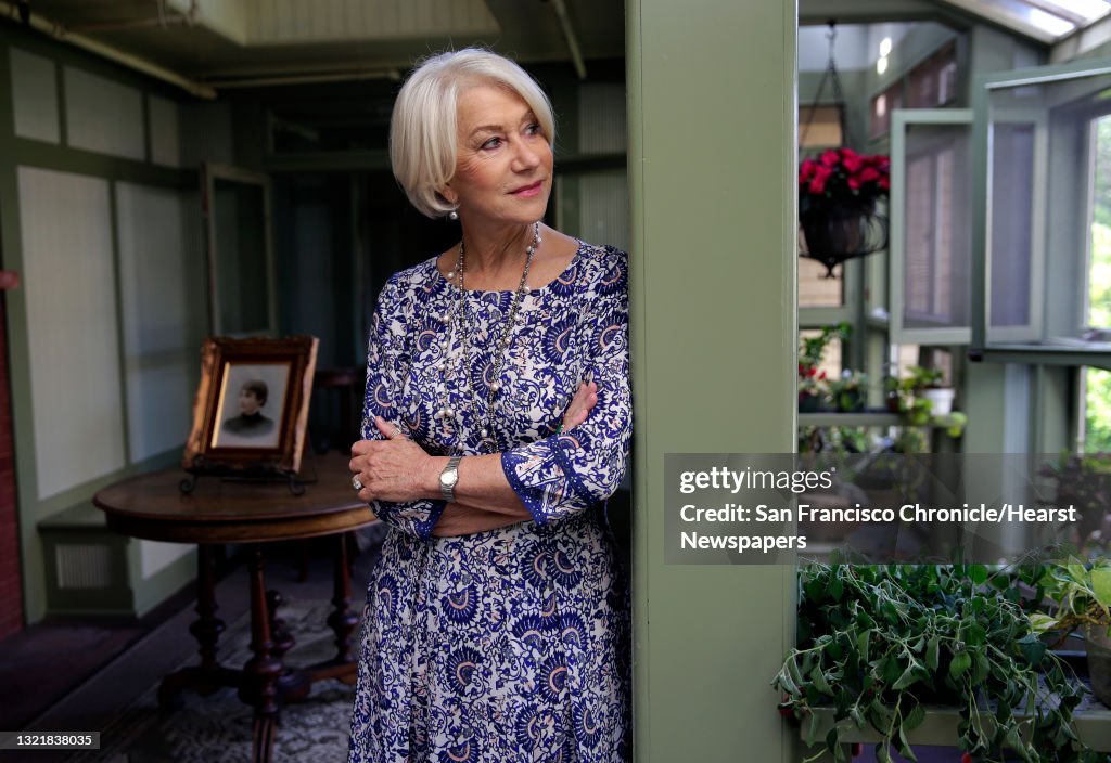 Actress Helen Mirren, who plays Sarah Winchester, poses for a... News Photo - Getty Images