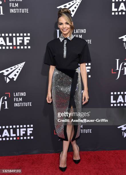 Leslie Grace attends the 2021 Los Angeles Latino International Film Festival Special Preview Screening of "In The Heights" at TCL Chinese Theatre on...