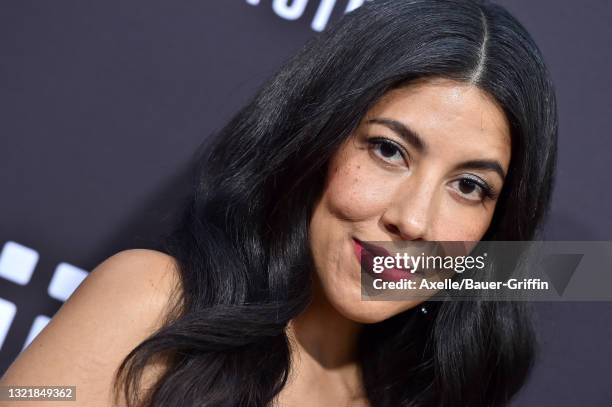 Stephanie Beatriz attends the 2021 Los Angeles Latino International Film Festival Special Preview Screening of "In The Heights" at TCL Chinese...