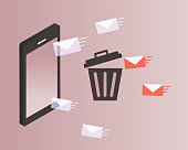 email spam or junk mail is unsolicited messages sent in bulk by email