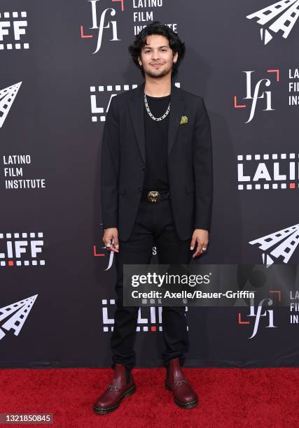 Xolo Mariduena attends the 2021 Los Angeles Latino International Film Festival Special Preview Screening of "In The Heights" at TCL Chinese Theatre...