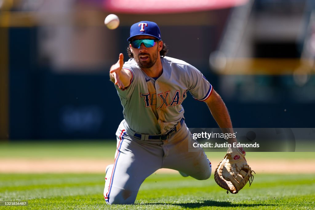 Texas Rangers v Colorado Rockies