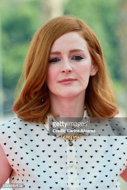 Ana Polvorosa attends 'Con Quien Viajas' photocall during the 24th Malaga Film Festival on June 05, 2021 in Malaga, Spain.