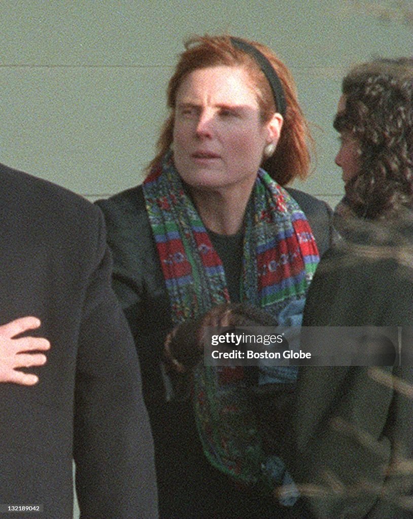 Joe Kennedy's former wife, Sheila Rauch, waits to enter Michael... News