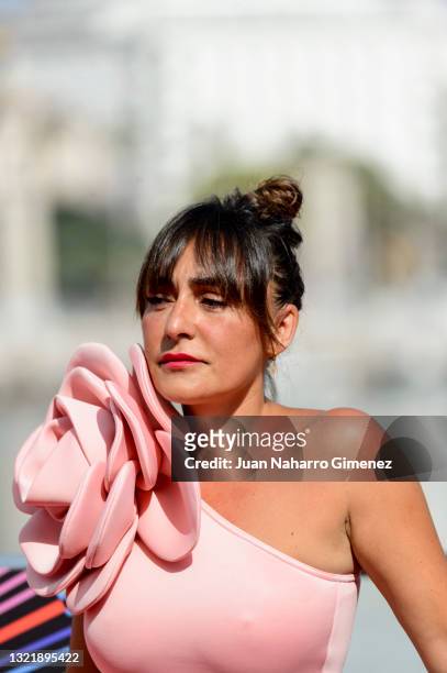Candela Peña attends 'Maricón Perdido' photocall during 24th Malaga Spanish Film Festival on June 05, 2021 in Malaga, Spain.
