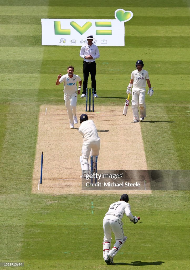 England v New Zealand: Day 4 - First Test LV= Insurance Test Series
