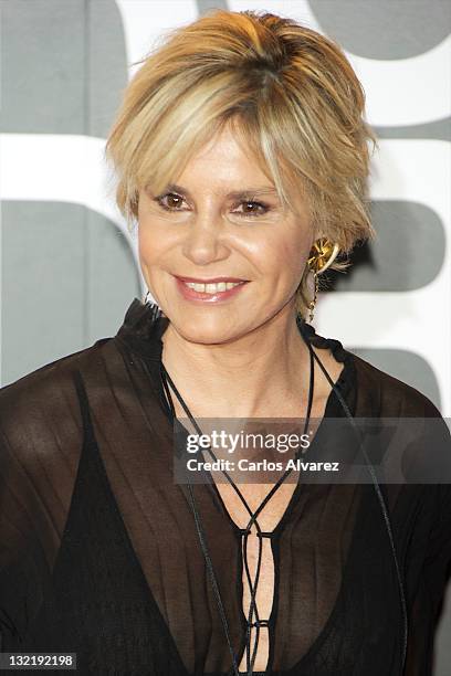 Duchess of Montoro, Eugenia Martinez de Irujo attends "Cinco Metros Cuadrados" premiere at Callao cinema on November 10, 2011 in Madrid, Spain.