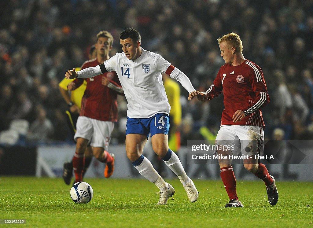 England v Denmark - Under-19 International Friendly