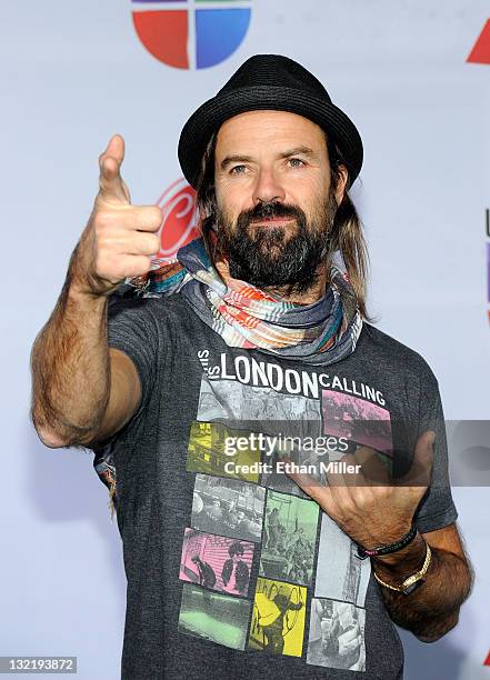 Musician Pau Dones arrives at the 12th annual Latin GRAMMY Awards at the Mandalay Bay Resort & Casino on November 10, 2011 in Las Vegas, Nevada.