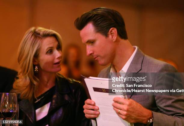 San Francsico Mayor Gavin Newsom and his wife Jennifer Seibel Newsom attend Auction Napa Valley, which is celebrating 29 years of community...