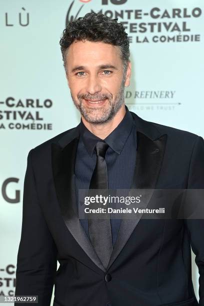 Raoul Bova attends the Monte-Carlo Film Festival 2021 at Grimaldi Forum on June 05, 2021 in Monaco, Monaco.