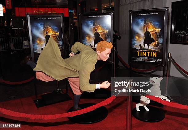 General view of the atmosphere at "The Adventures of Tintin: The Secret of The Unicorn" Closing Night Gala during AFI FEST 2011 Presented By Audi at...