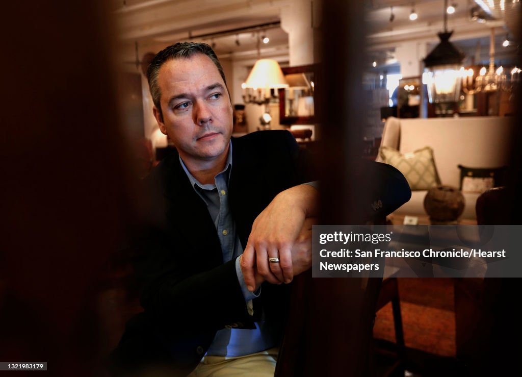 General manager, Jim Gallagher on the showroom floor of Garden Court Antiques, as seen on Thursday June 19, 2014, is one of the tenants at the San Francisco Design Center, in San Francisco, Calif. Many of the tenants at the Design Center may be forced to