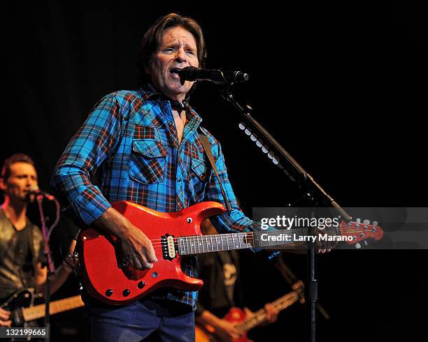 John Fogerty performs at Hard Rock Live! in the Seminole Hard Rock Hotel & Casino on November 10, 2011 in Hollywood, Florida.