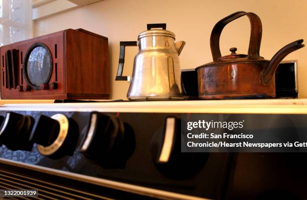 Details of the kitchen area, on Friday December 23 in San Francisco, Ca., inside Dashiell Hammett's old apartment, which is now leased by local...