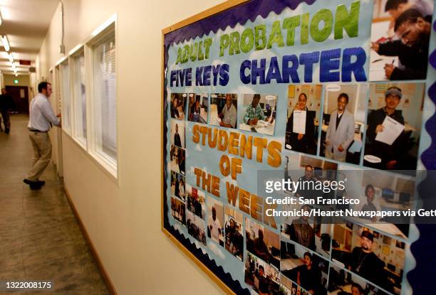 The probation department's Five Keys Charter School Learning Center, at San Francisco's Hall of Justice building, in San Francisco, Calif. On Friday...