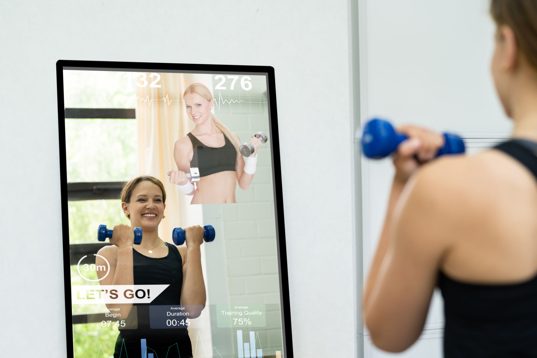 smart fitness mirror