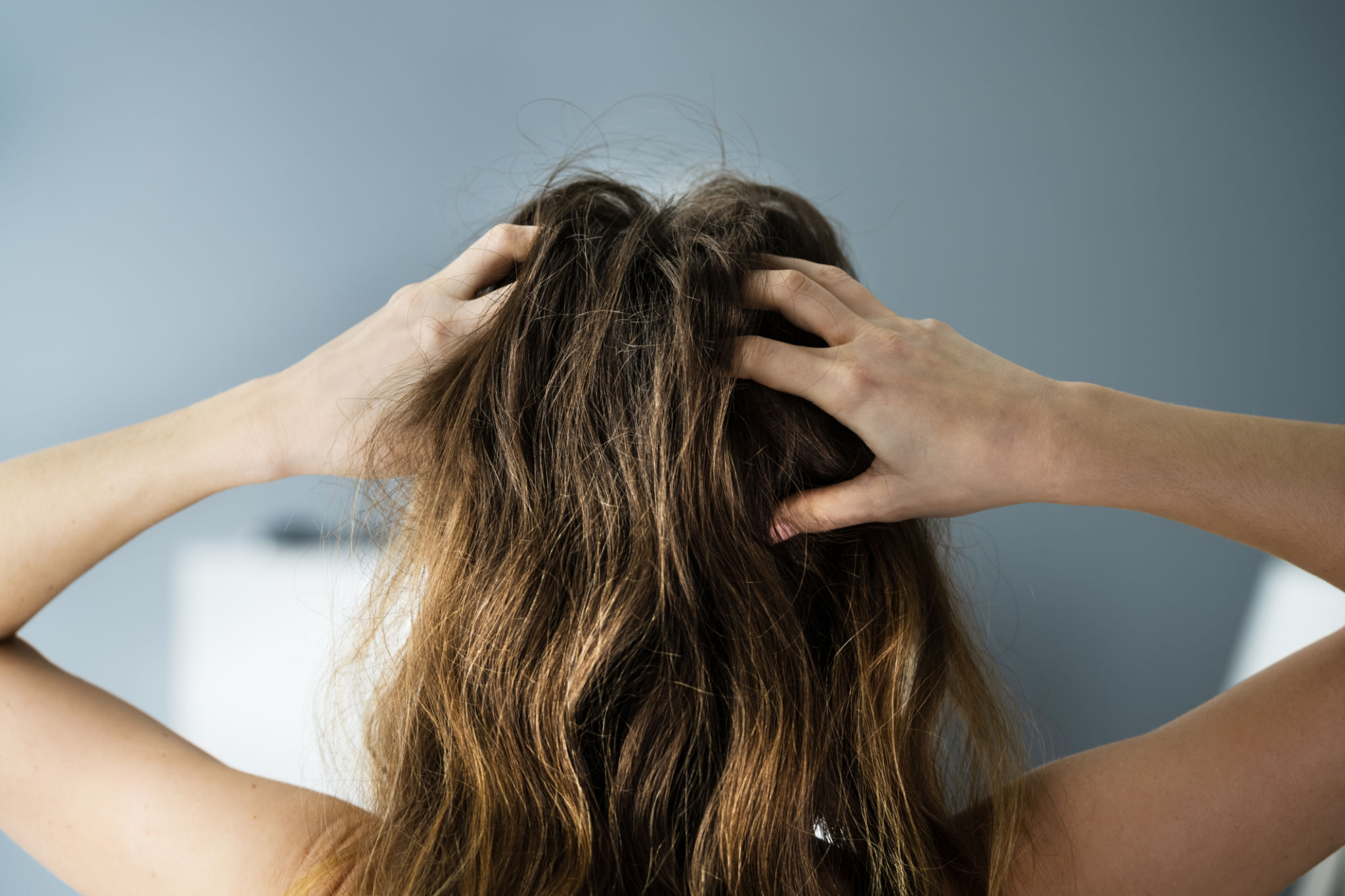 damaged hair