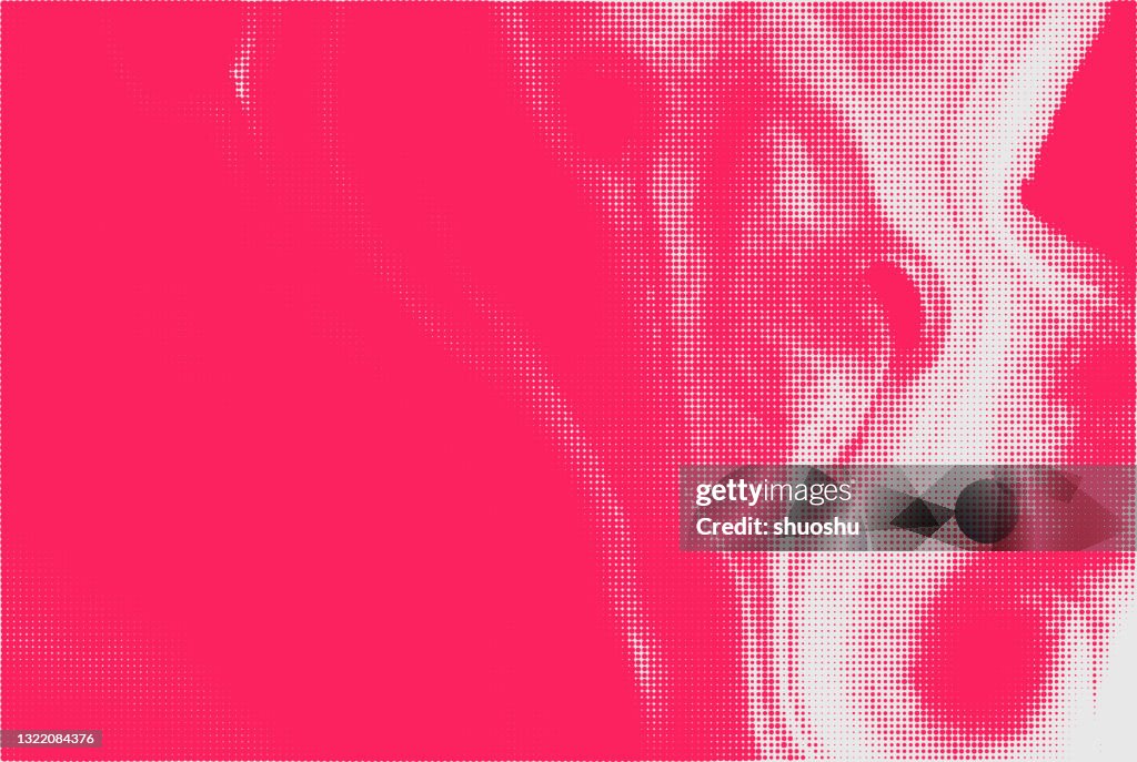 Half Water Pattern Abstract Red Water Flowing Style Half Tone Pattern Background High-Res ...