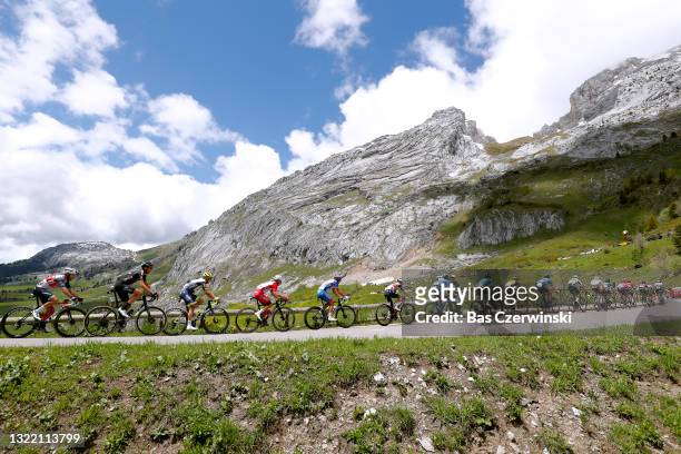 Harry Sweeny of Australia and Team Lotto Soudal, Franck Bonnamour of France and Team B&B Hotels P/B KTM, Imanol Erviti of Spain and Movistar Team,...