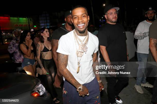 Tory Lanez attends the 1990 Farewell Party on June 05, 2021 in Miami, Florida.