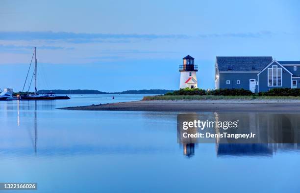 hyannis harbor light - hyannis port stock pictures, royalty-free photos & images